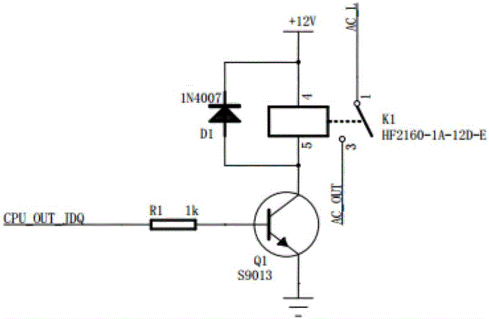 一种继电器释放防拉弧零点释放延时动态跟踪电路的制造方法与工艺