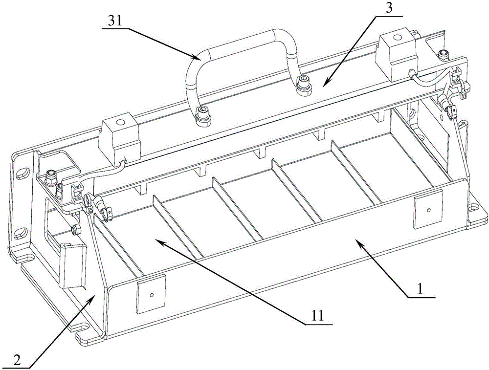 一种变桨系统的电池组集装架的制造方法与工艺