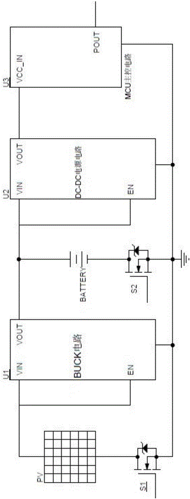 一種太陽能保護蓄電池欠壓電路的制造方法與工藝