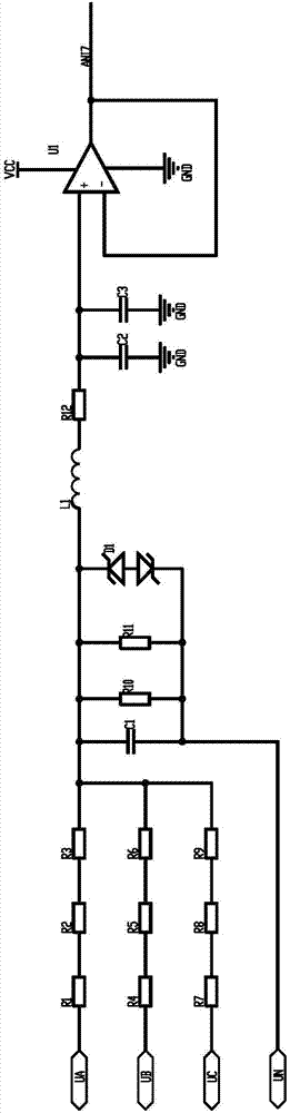 一種帶斷零保護的綜合保護器電路的制造方法與工藝