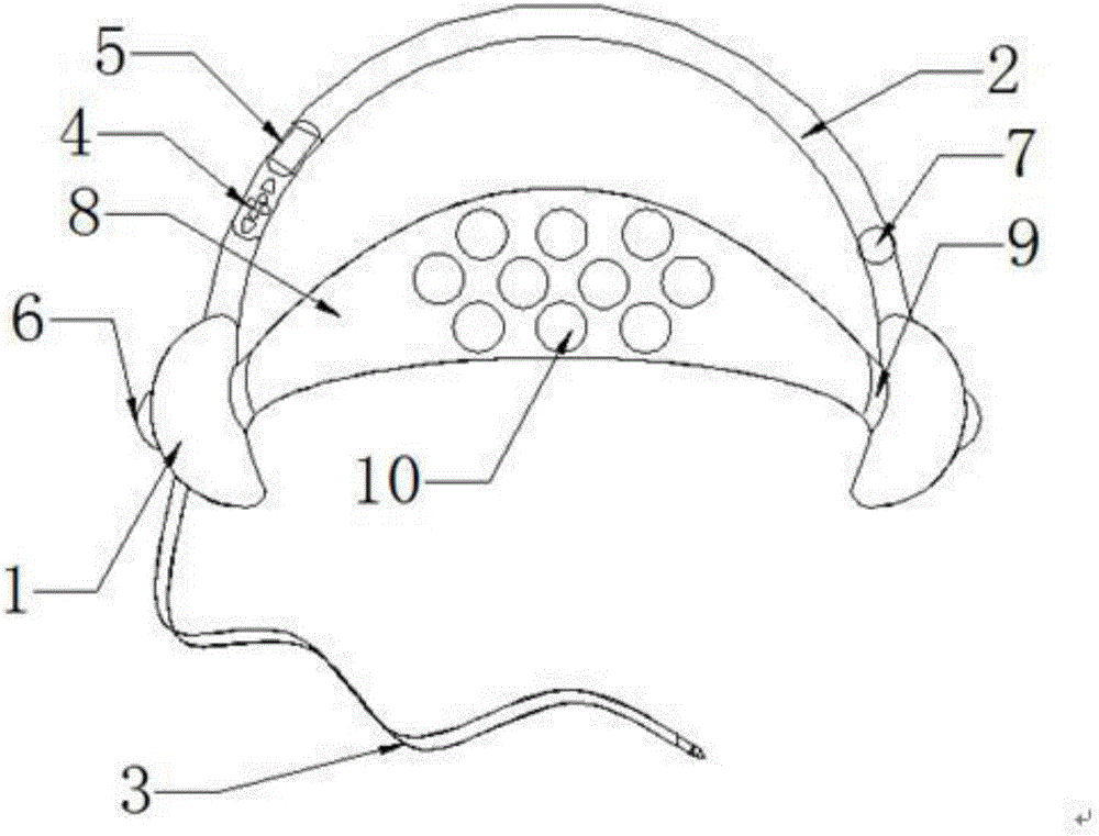 一种具有按摩效果的头戴式耳机的制造方法与工艺