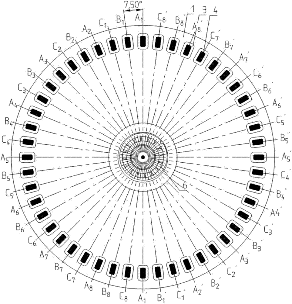 一種提高轉(zhuǎn)矩的盤式開關(guān)磁阻電機(jī)的制造方法與工藝