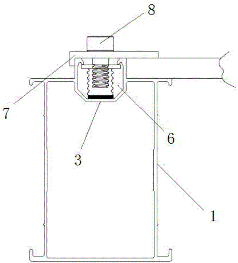 一种单排横梁导轨式太阳能板固定架的制造方法与工艺