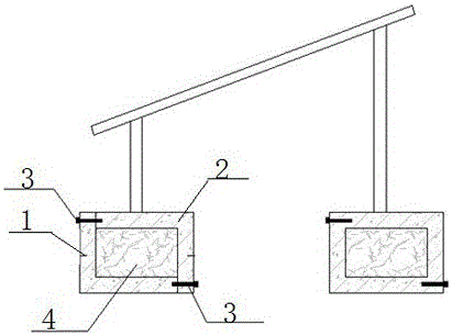 一种节能型屋面光伏预制式配重块的制造方法与工艺