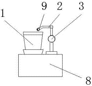一种盆栽养殖智能水分补给设备的制造方法与工艺