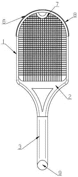 一種可調(diào)節(jié)式快速撿球網(wǎng)球拍的制造方法與工藝