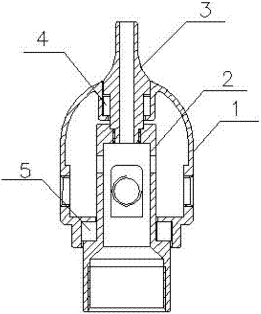 新型旋轉噴頭的製作方法