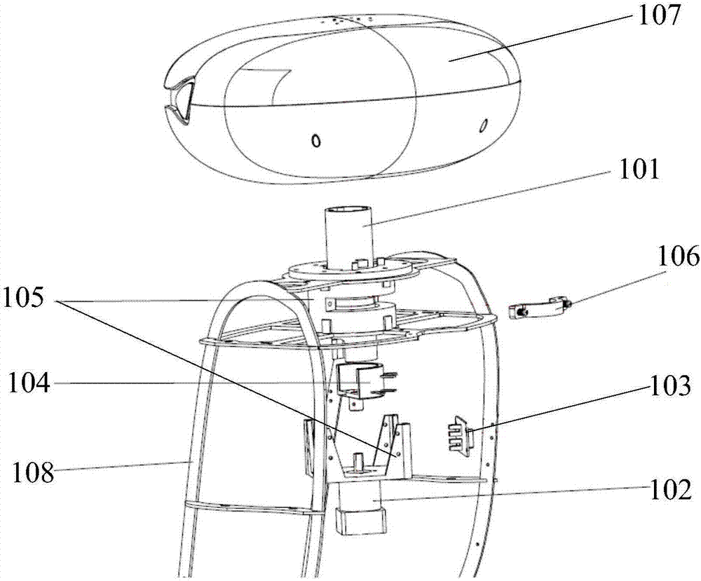 一種機器人頭部運動機構(gòu)及機器人的制作方法與工藝