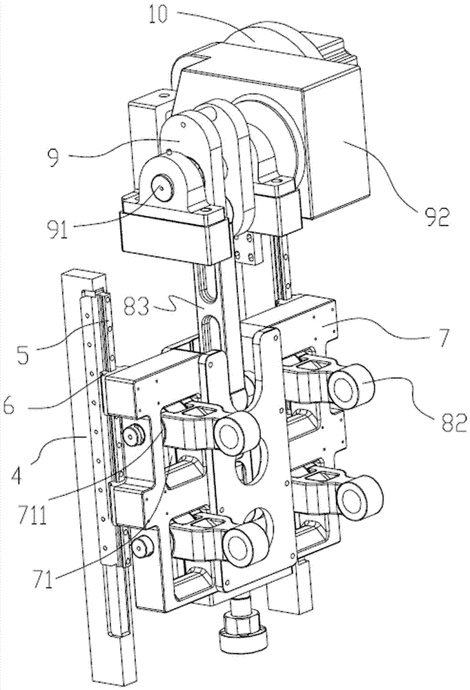 吹瓶机吹制模具的开合模驱动机构的制作方法与工艺