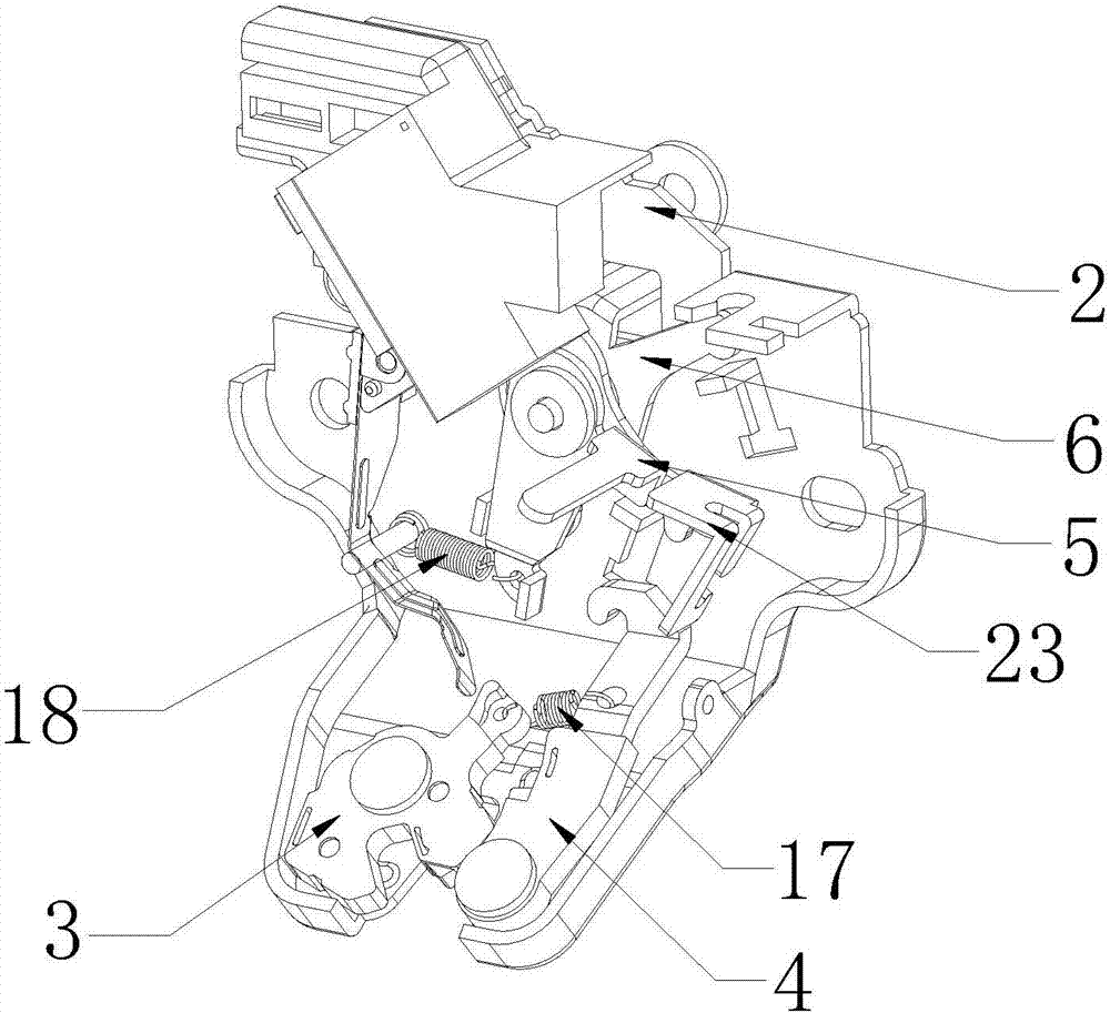 一种具有应急开启功能的行李箱锁开关结构的制作方法与工艺