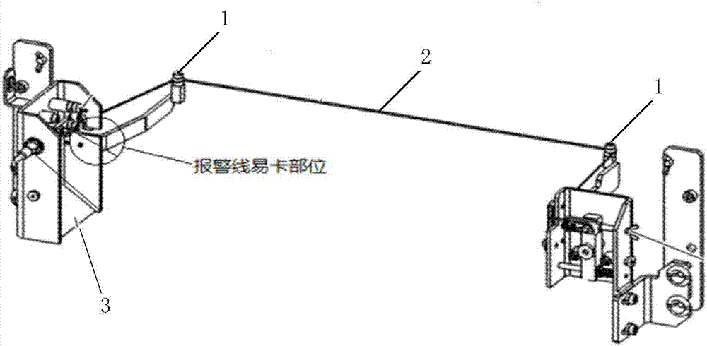 線切機(jī)主軸報警裝置及對應(yīng)的線切機(jī)的制作方法