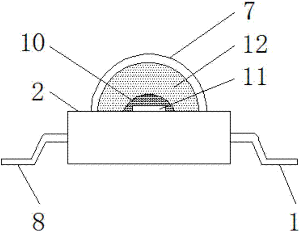 一種高光效AC?LED暖光燈珠的制作方法與工藝