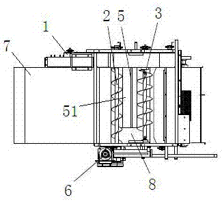 收割機(jī)籽粒輸送裝置的制作方法