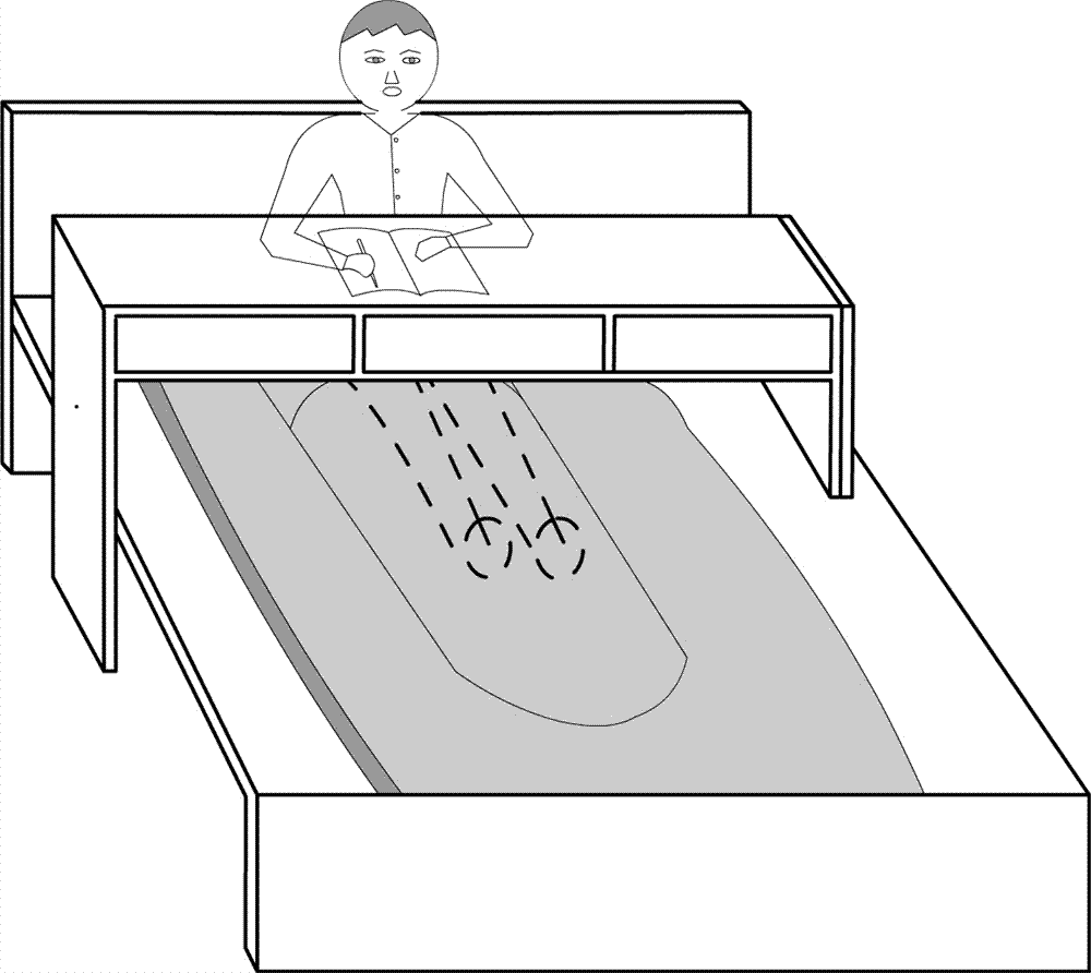 一种学生冬天做作业用的可折叠磁吸合高低床桌的制作方法与工艺