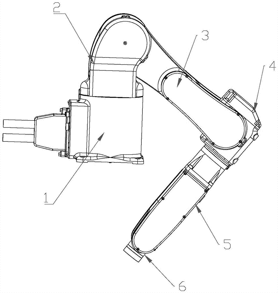 一种多轴工业机器人的制作方法与工艺