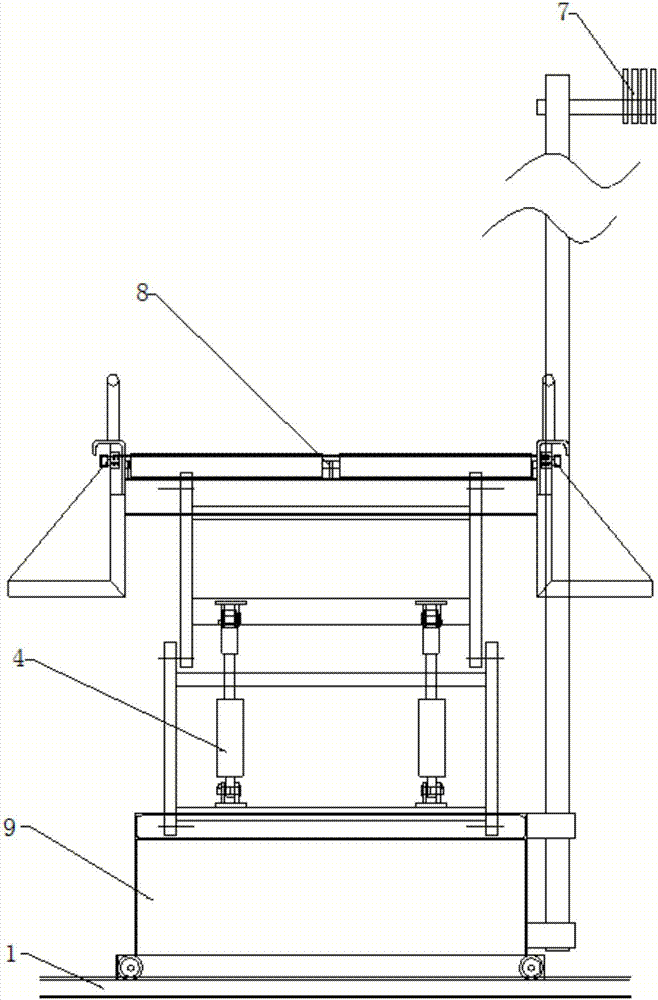 一種復合材料成型模運模車的制作方法與工藝