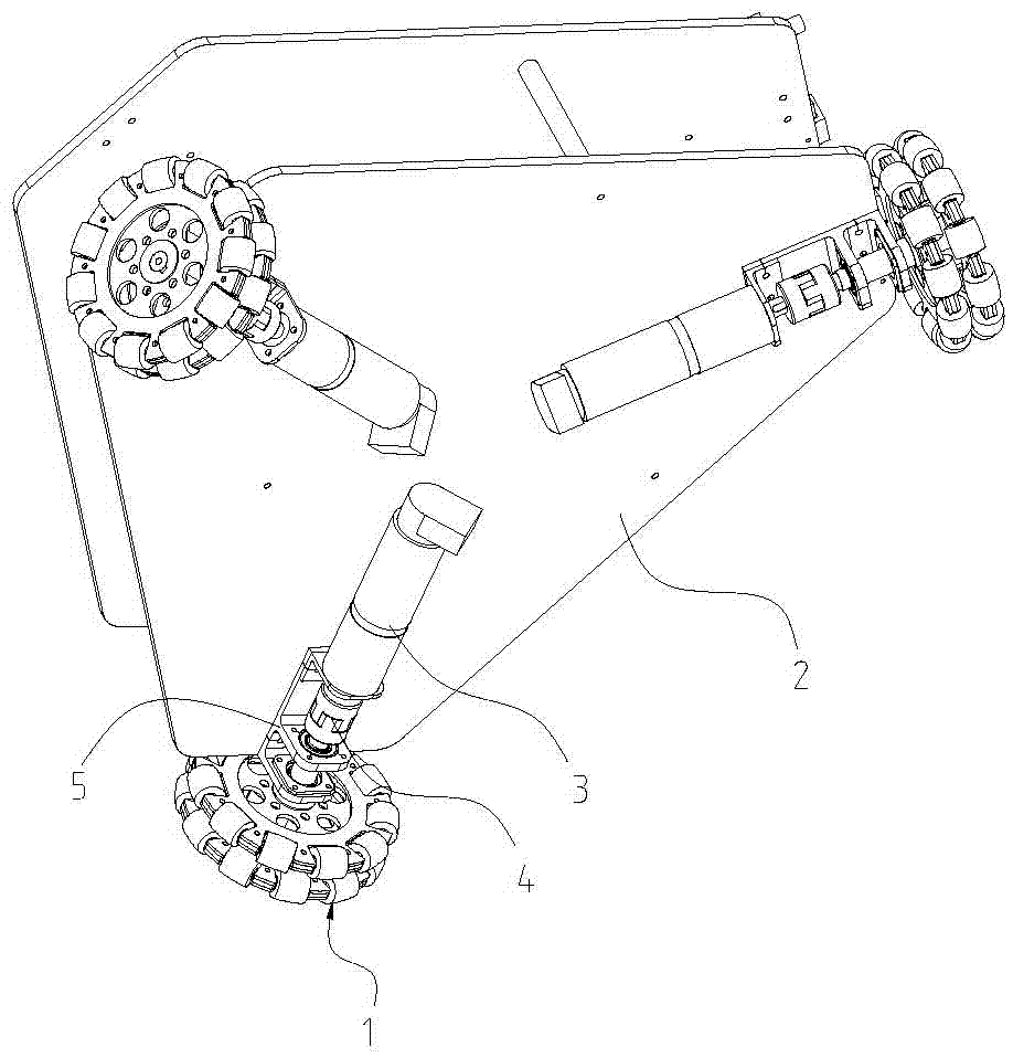 一種全方位移動底盤的制作方法與工藝