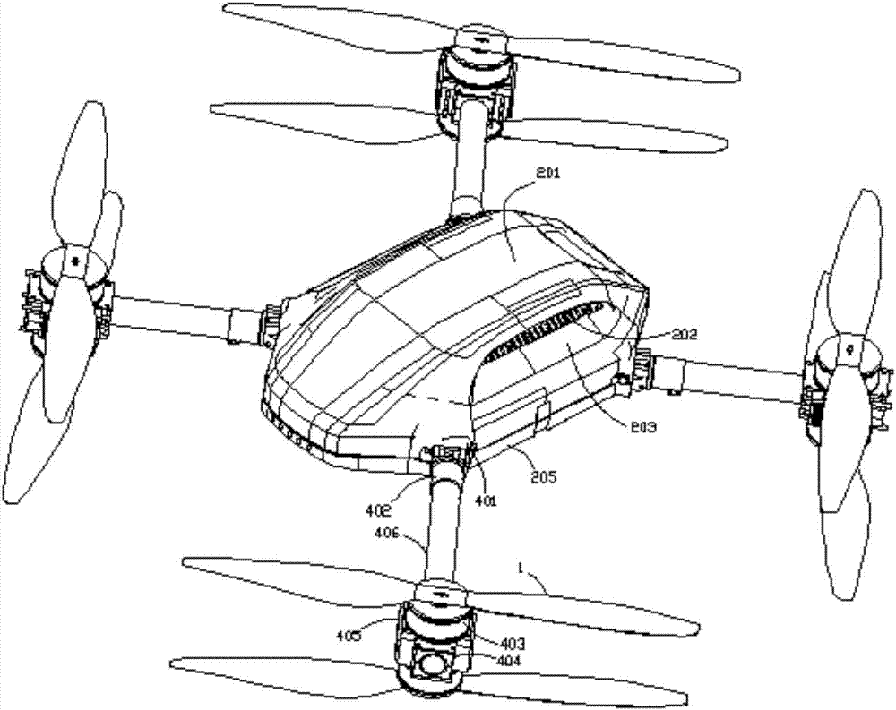 具有防水机壳的无人机的制作方法与工艺