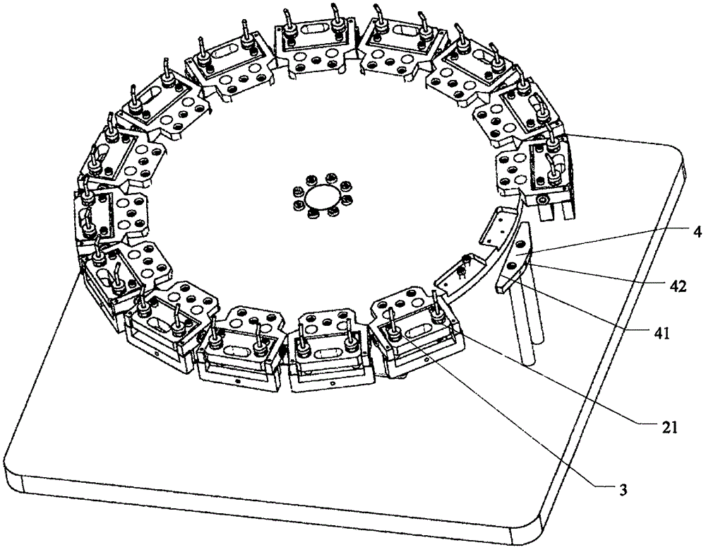 一種轉(zhuǎn)盤(pán)自動(dòng)擺角度機(jī)構(gòu)的制作方法與工藝