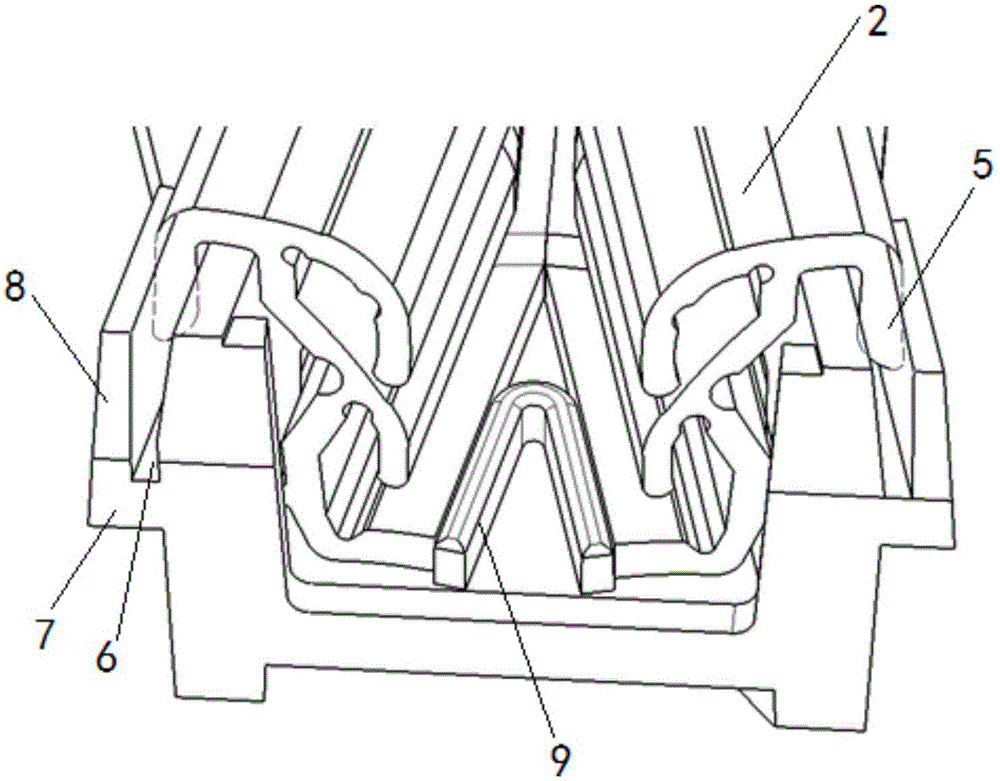 車門玻璃導槽結(jié)構(gòu)的制作方法與工藝