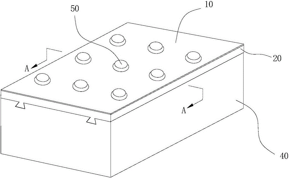 分体式透水砖的制作方法与工艺