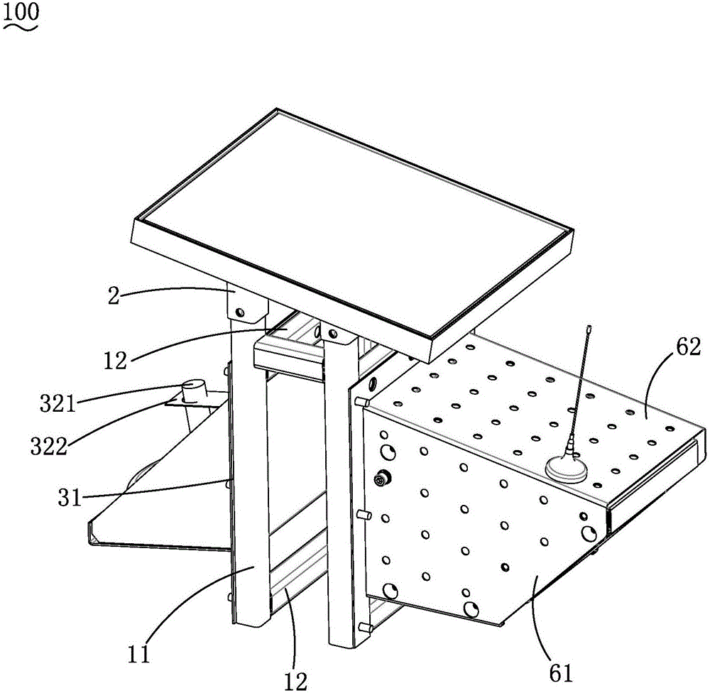 一种流速监测仪用挂架的制作方法与工艺