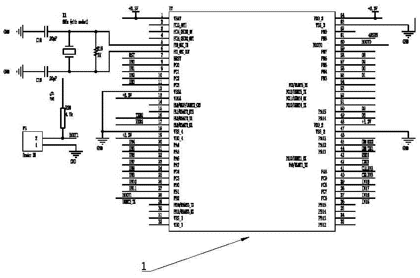 一種汽車診斷儀電路的制作方法與工藝