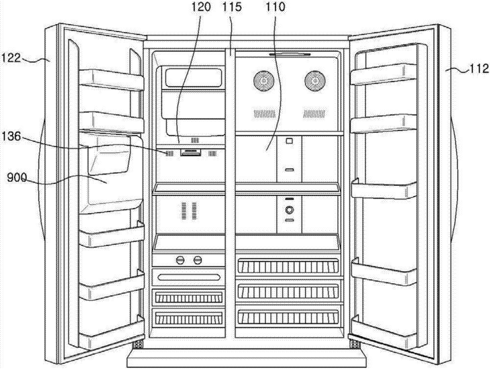 智能冰箱结构示意图图片
