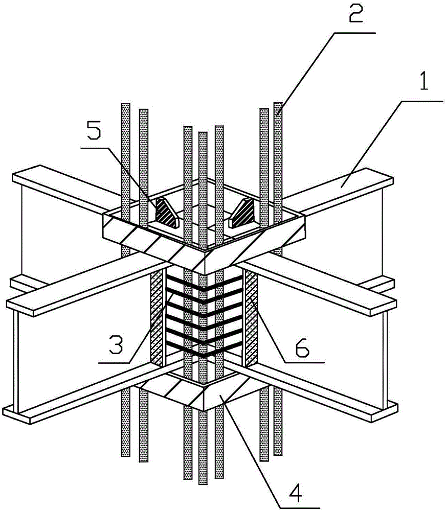 一种SC体系中柱端加固节点结构的制作方法与工艺