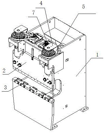 一種折彎機安全裝置的制作方法