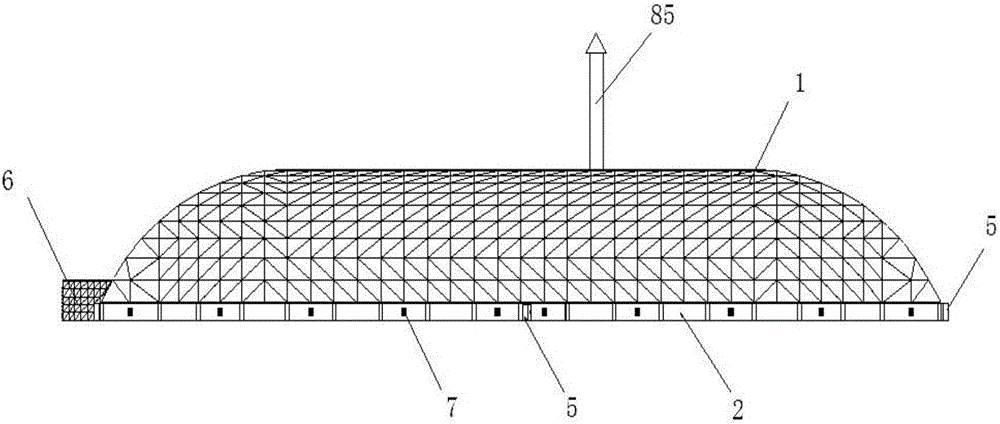 一種負壓氣膜建筑系統的制作方法與工藝
