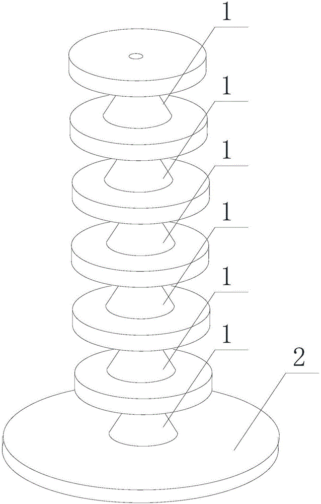 一種反光圍欄架桿的制作方法與工藝