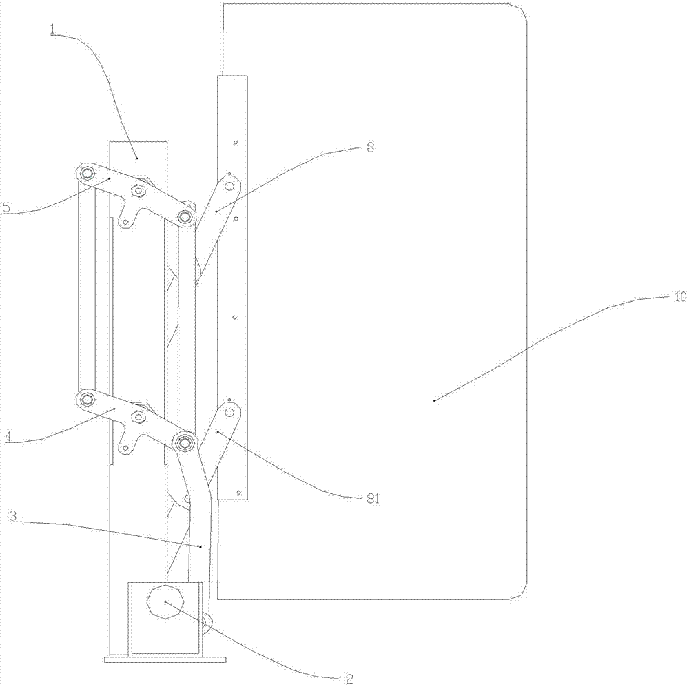 一種平移閘門(mén)機(jī)構(gòu)的制作方法與工藝