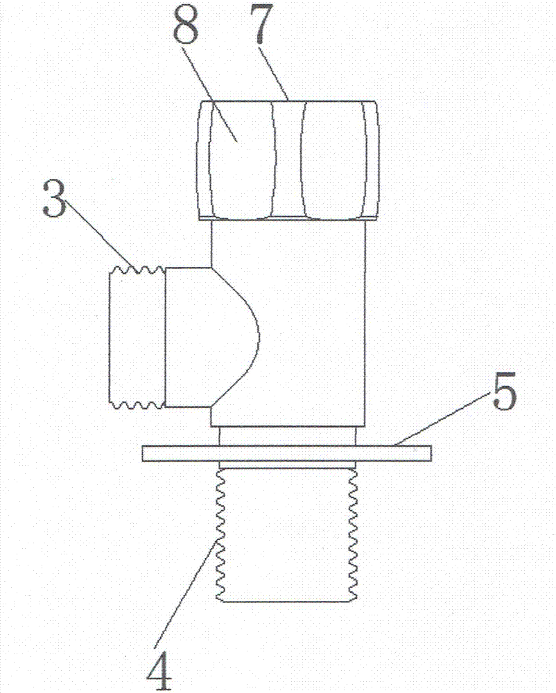 一種帶保護套的水龍頭角閥的制作方法與工藝