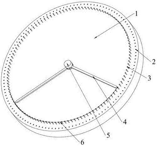 一种割线法弧线长度计算原理演示仪的制作方法与工艺