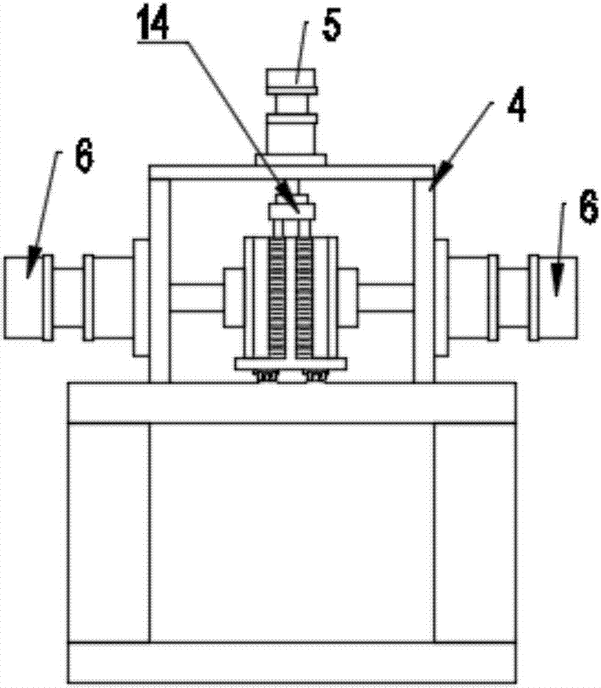 组合型电机线圈梭形热压机的制作方法与工艺
