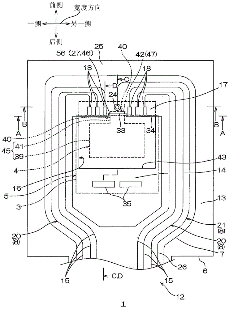 带电路的悬挂基板的制作方法与工艺