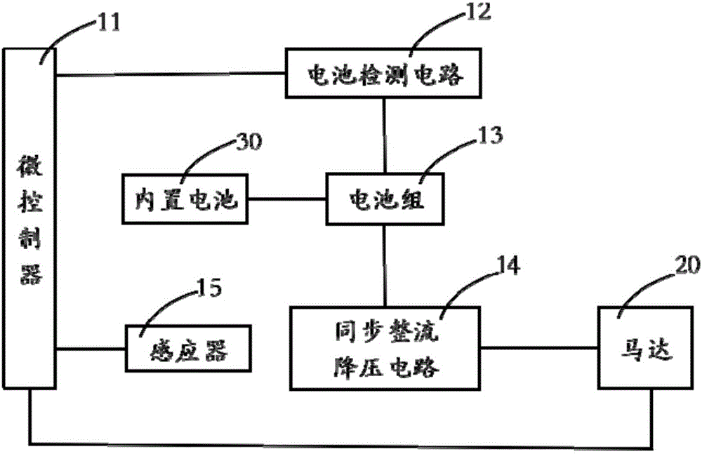 洗地机电路图讲解图片