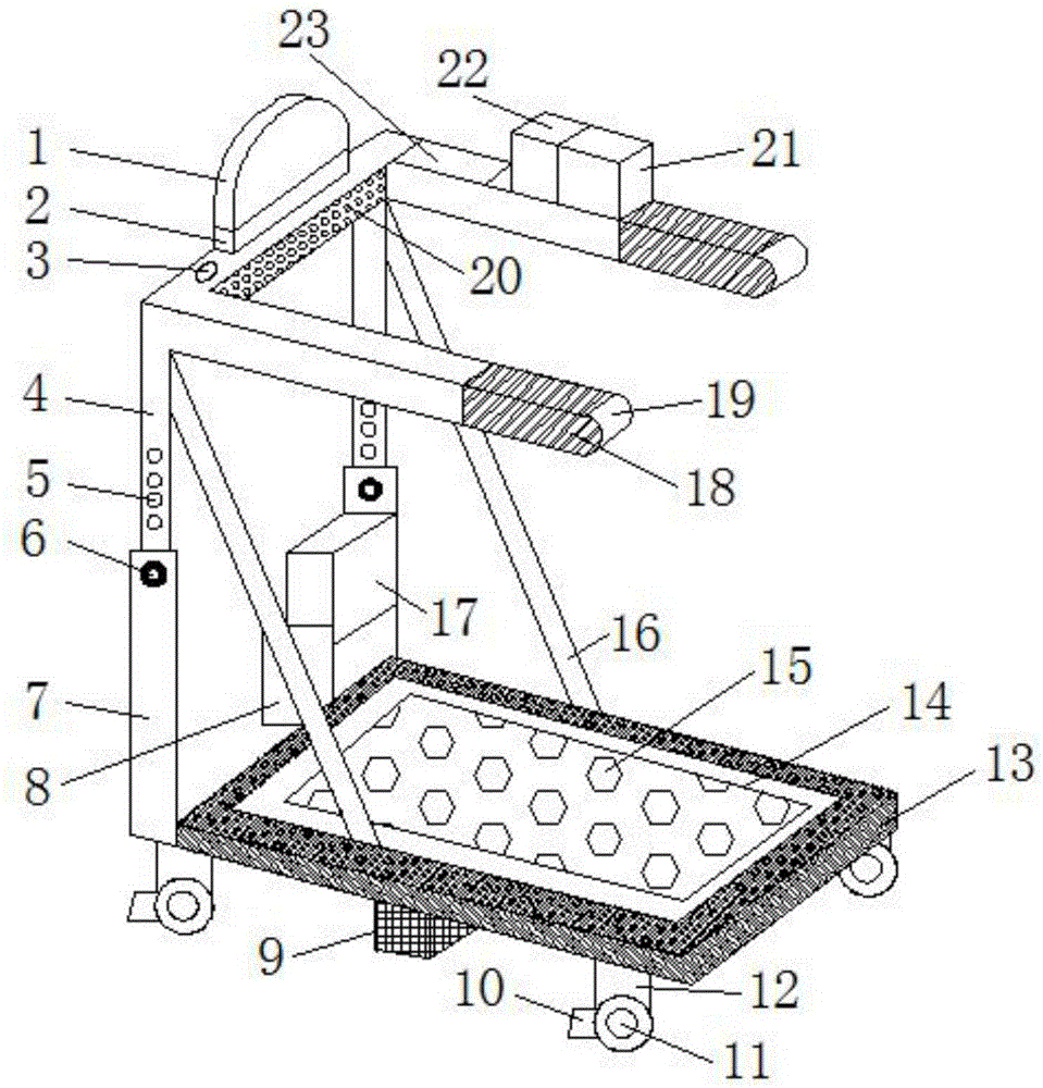 一种可按摩多功能跑步机的制作方法与工艺
