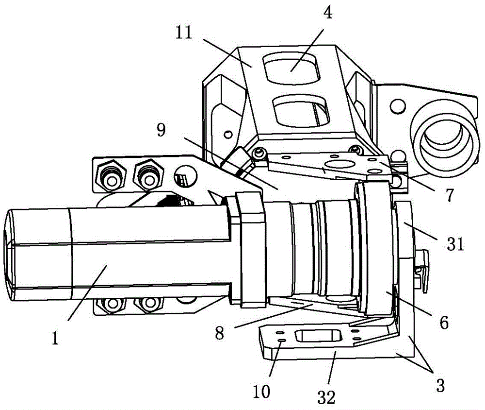 一種多軸翻轉(zhuǎn)機(jī)械手的制作方法與工藝