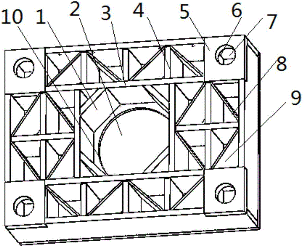 一种液压机用上梁板的制作方法与工艺