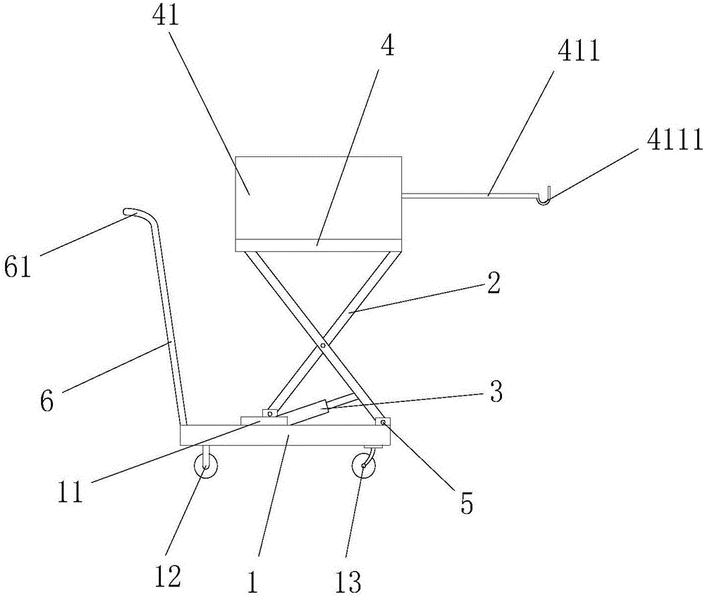 一种升降小推车的制作方法与工艺