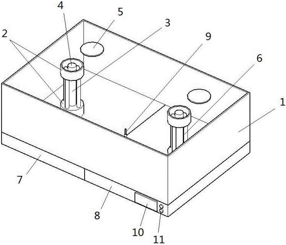 一種帶可拆卸式燈具的智能水族箱的制作方法與工藝