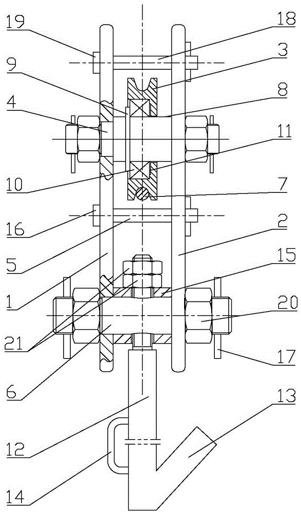 井下作業(yè)起下油管地面輸送滑輪組的制作方法與工藝