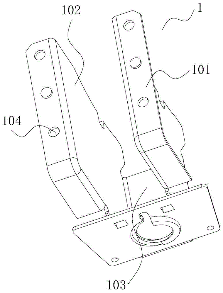 洗碗機用前底腳支撐件及洗碗機的制作方法與工藝