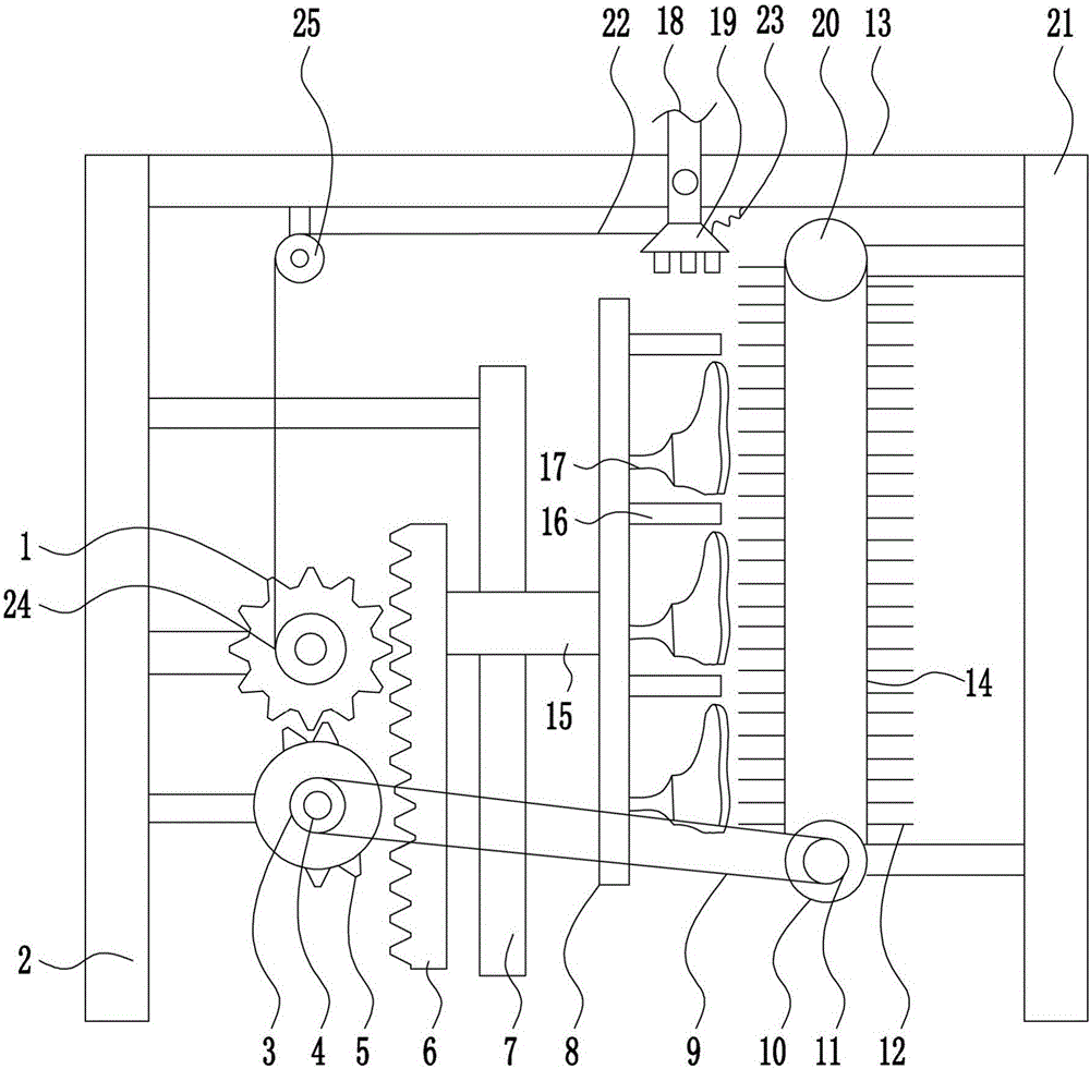 一種拖鞋鞋底清洗裝置的制作方法