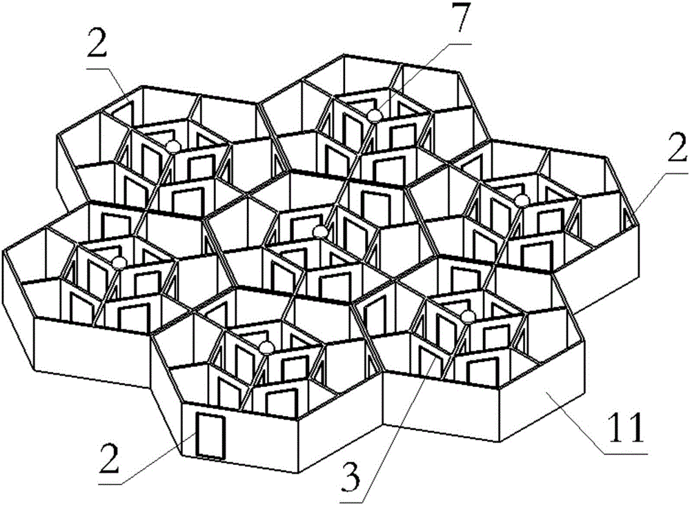 封闭式蜂窝迷宫的制作方法与工艺