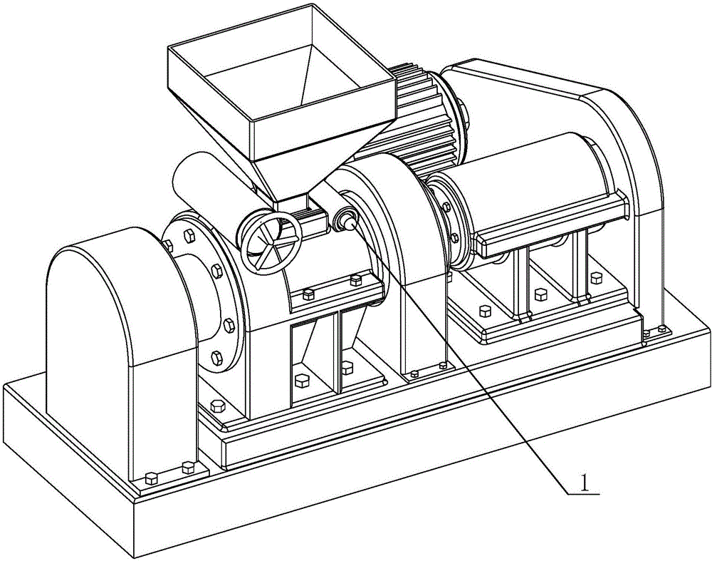 橡胶磨粉机的折叠隐藏式操作杆的制作方法与工艺