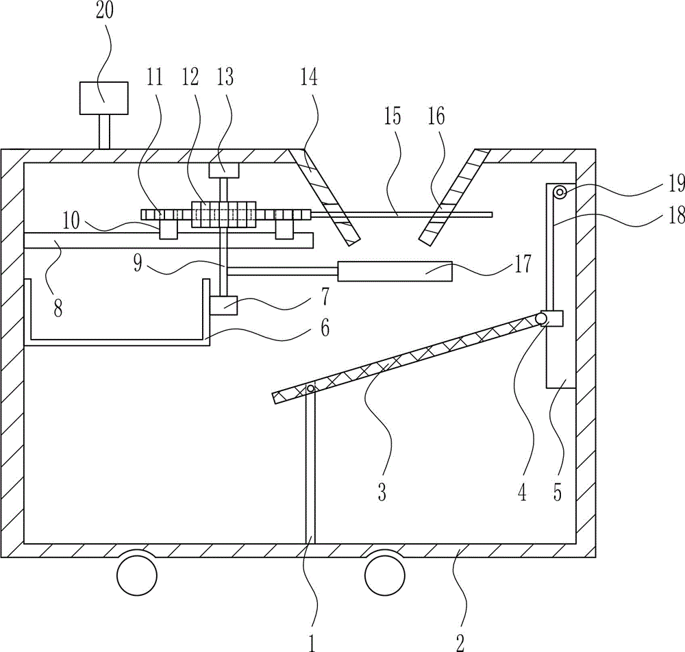 一种建筑垃圾处理用快速筛选装置的制作方法