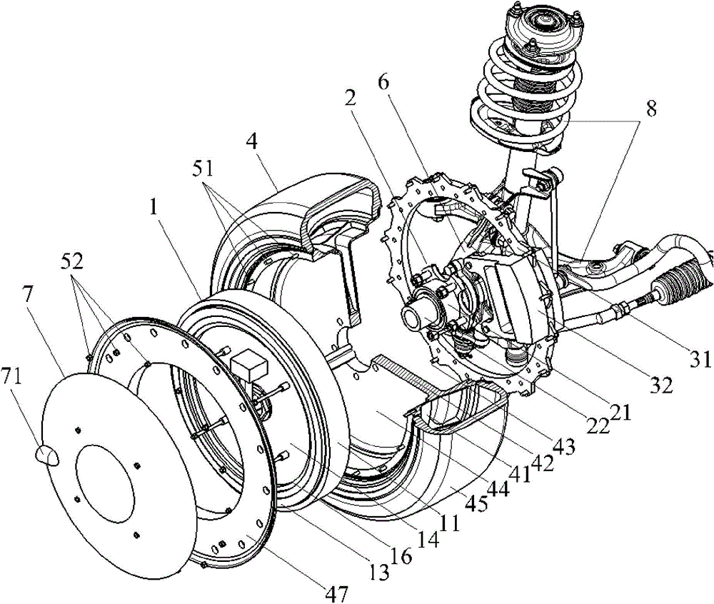 车轮驱动系统的制作方法与工艺